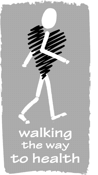 Walking to Health B&W