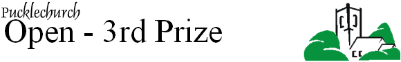 Open - 3rd Prize