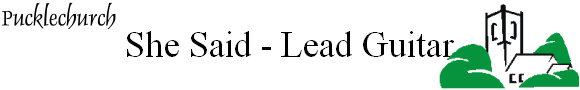 She Said - Lead Guitar