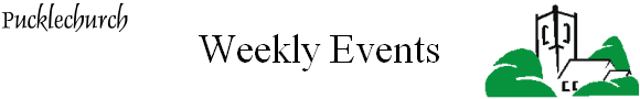 Weekly Events