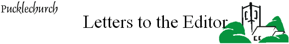      Letters to the Editor