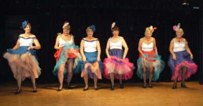 Pucklechurch Can-Can dancers
