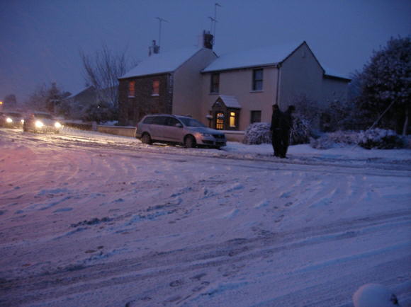 Abson Road 6th Feb 2009