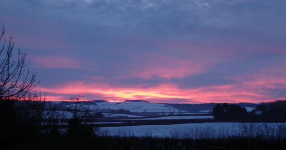 The view from my kitchen window (6th-Feb-09)