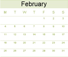 February